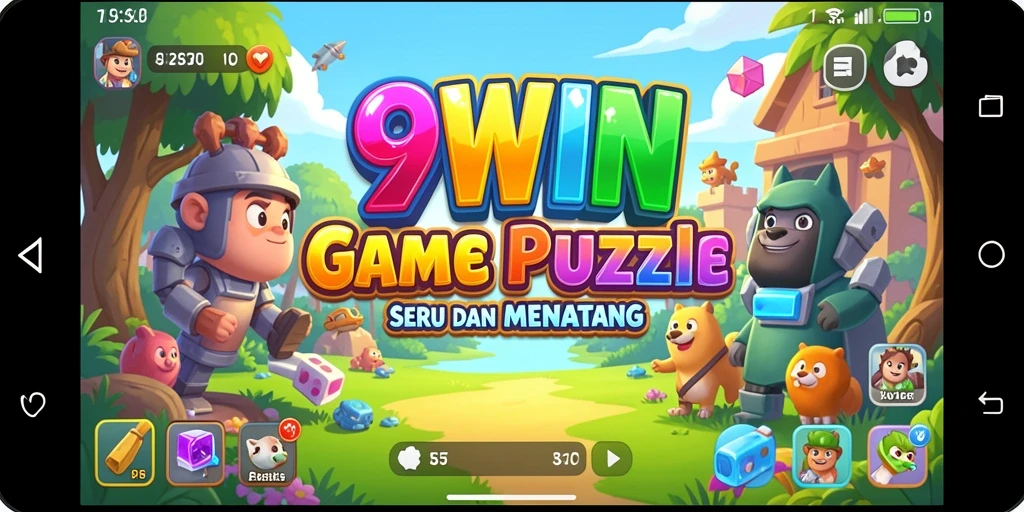 Tampilan gameplay 9WIN menampilkan teka-teki menarik dan grafis yang menawan.