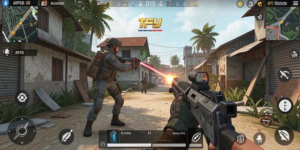 Tampilan epik dari gameplay seru dalam API36.
