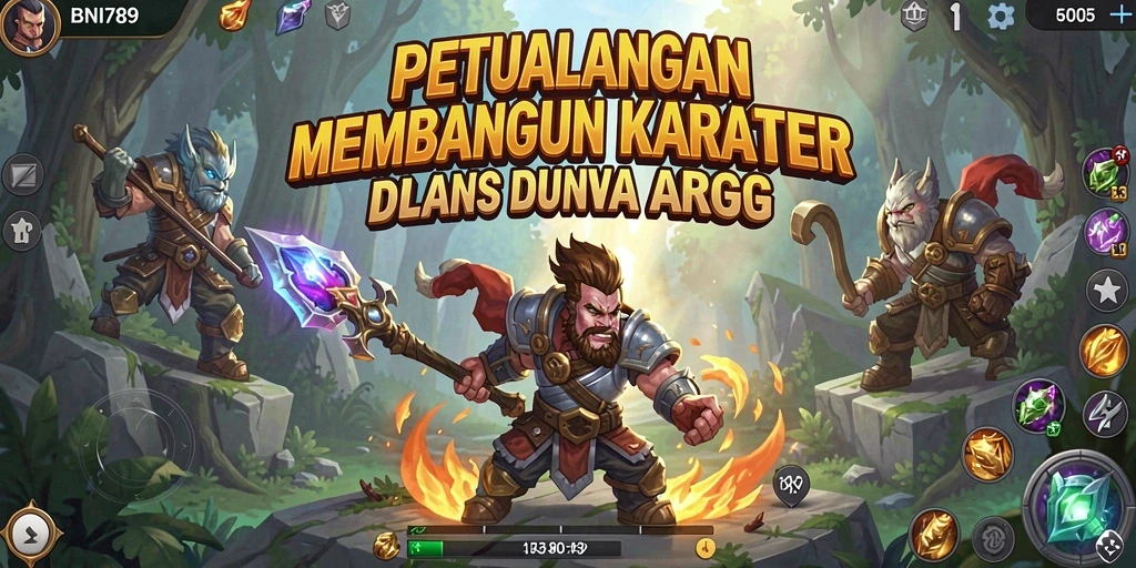 Tampilan gameplay seru dari BNI789 yang penuh aksi.