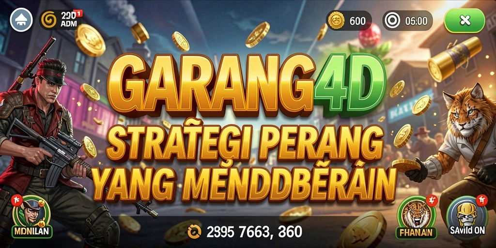 Tampilan asyik gameplay strategi dalam GARANG4D.