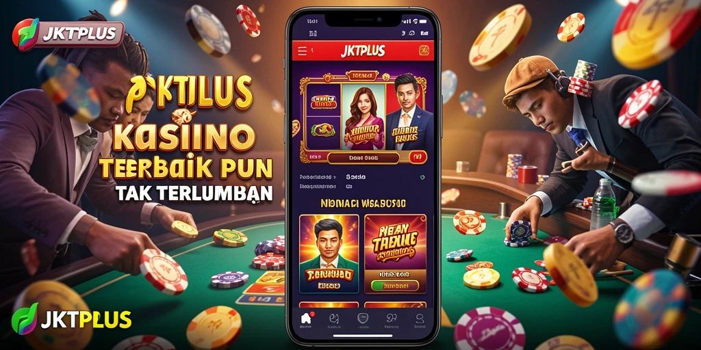 Screenshot JKTPLUS yang menampilkan gameplay penuh aksi di kasino.