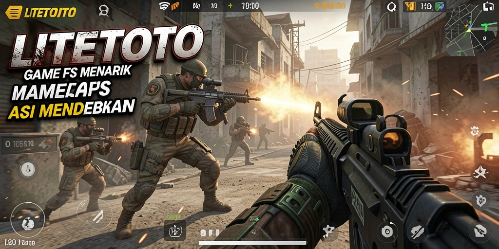 Tampilan gameplay seru dari LITETOTO yang memikat.