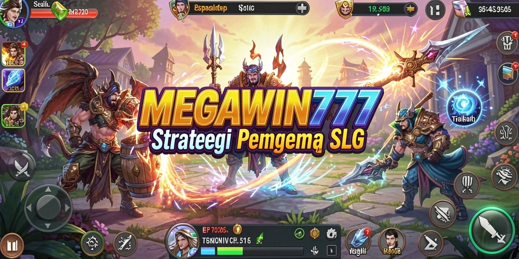 Tampilan gameplay MEGAWIN777 yang menampilkan strategi seru.