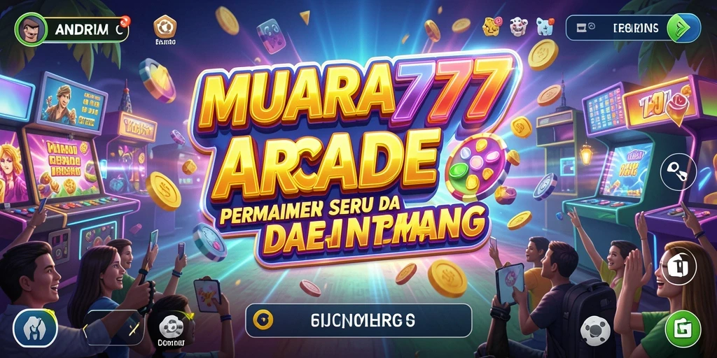 Tangkapan layar utama gameplay seru MUARA777 yang penuh warna.