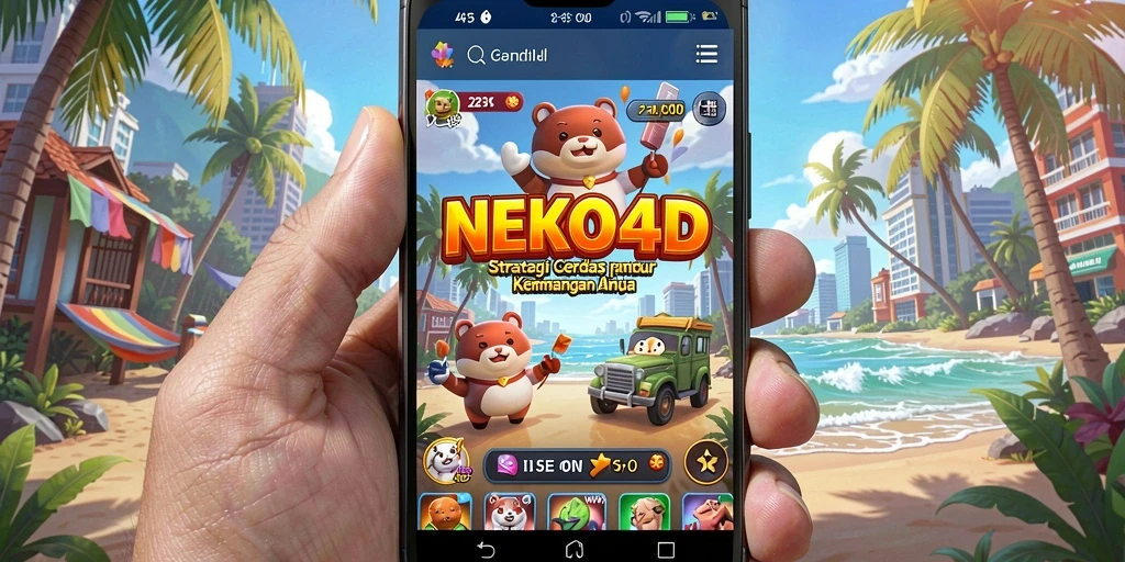 Screenshot utama NEKO4D menampilkan aksi gameplay strategi yang mendebarkan.