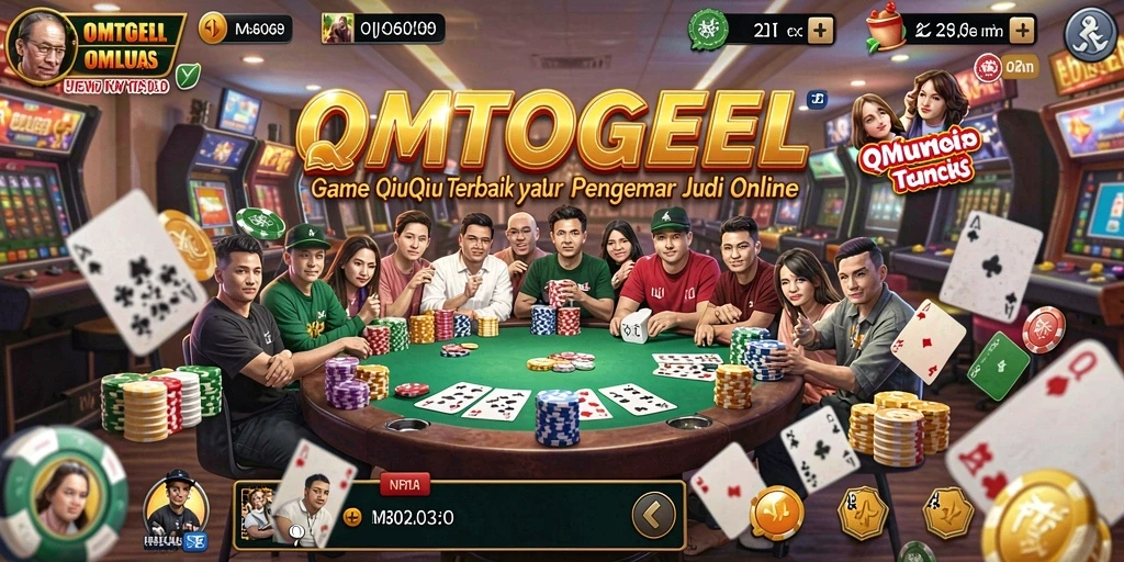Screenshot utama OMTOGEL menampilkan gameplay QiuQiu yang seru.