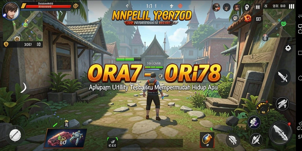 Tampilan utama <strong>ORA78</strong> dengan fitur pengingat dan manajemen tugas.