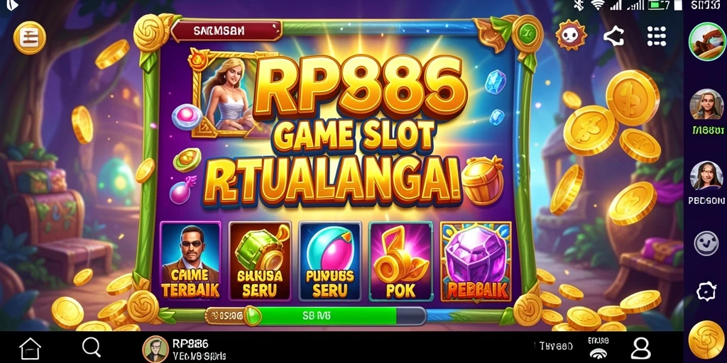 Tampilan gameplay slot yang menarik dan penuh warna.