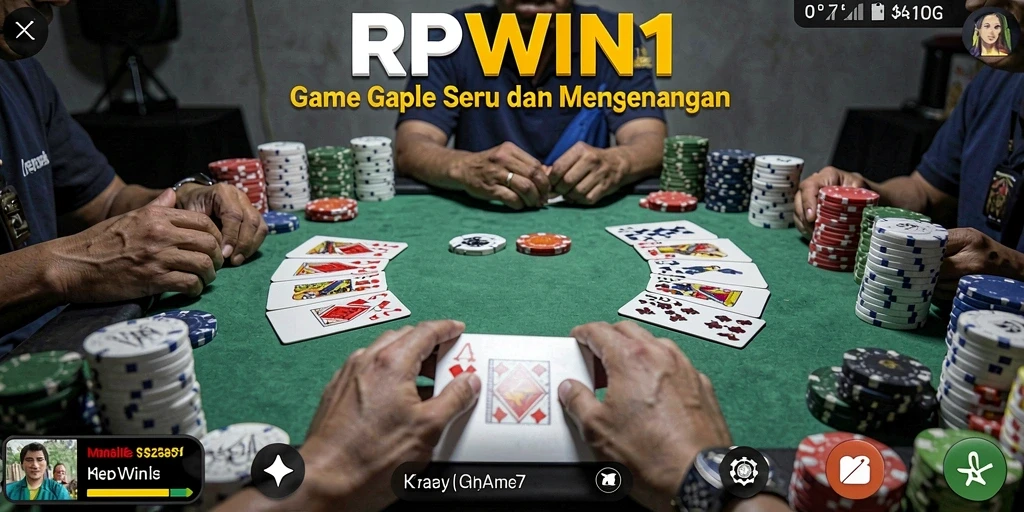 Gameplay seru dan interaktif dalam game Gaple.