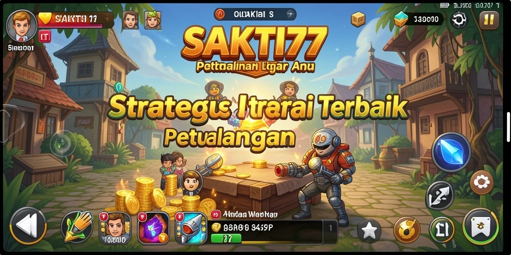 Tampilan utama gameplay SAKTI77 yang mengasyikkan.