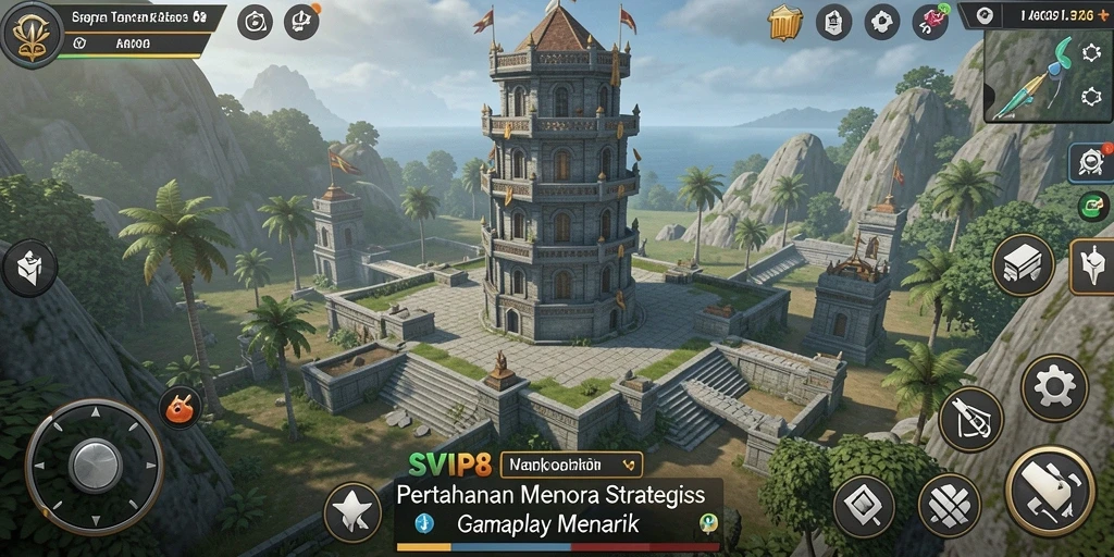 Tampilan menarik dari game Tower Defense SVIP8 dengan aksi seru.
