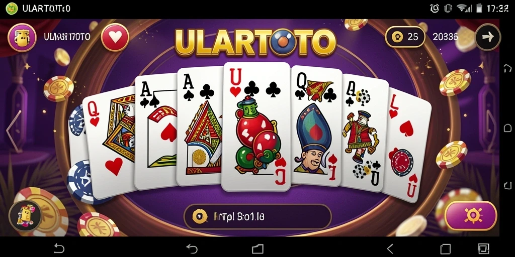 Tampilan menarik gameplay ULARTOTO yang seru dan interaktif.
