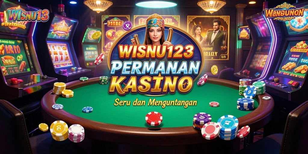 Tampilan gameplay menarik dari WISNU123 dengan grafik yang memukau.